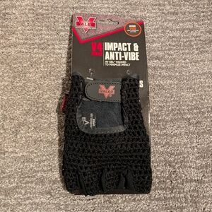 Valeo Black Impact & Anti-Vibe Gloves V450 - Medium
